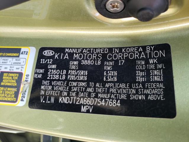 Photo 10 from auction – 2013 KIA SOUL + with VIN KNDJT2A66D7547684