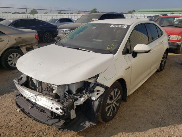 Photo 2 from auction – 2020 TOYOTA COROLLA LE with VIN JTDEBRBE6LJ013394