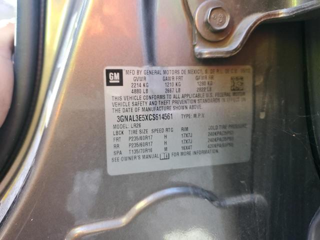 Photo 10 from auction – 2012 CHEVROLET CAPTIVA SP with VIN 3GNAL3E5XCS614561