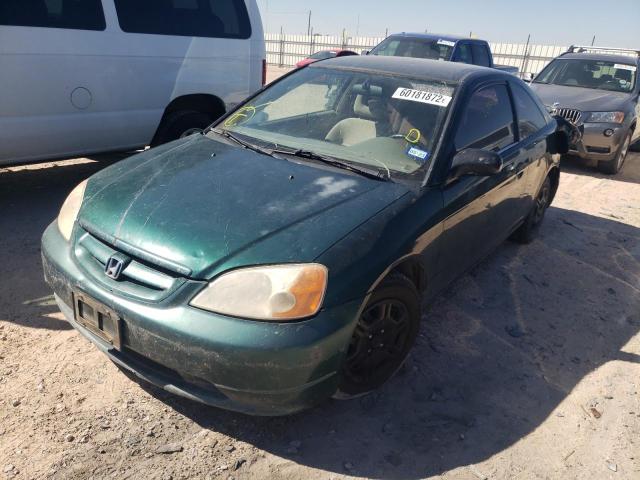 Photo 2 from auction – 2002 HONDA CIVIC LX with VIN 1HGEM22692L092350