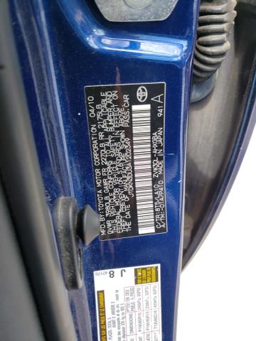 Photo 10 from auction – 2010 TOYOTA PRIUS with VIN JTDKN3DU3A1202349