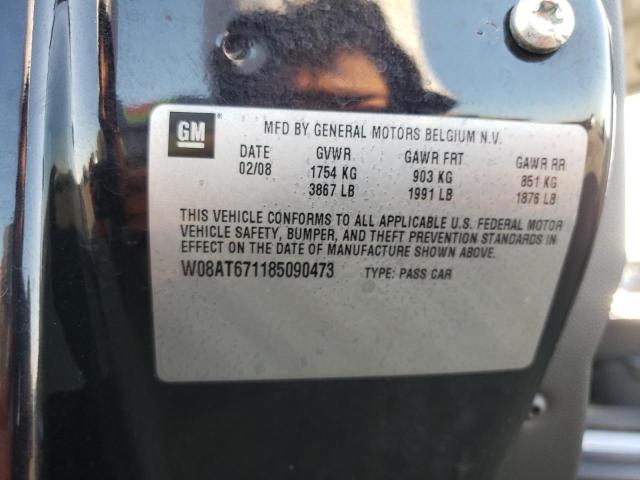 Photo 10 from auction – 2008 SATURN ASTRA with VIN W08AT671185090473
