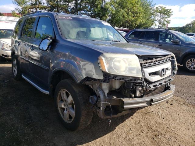 HONDA PILOT EXL 2011 with VIN 5FNYF4H62BB090824 - Photo from auction