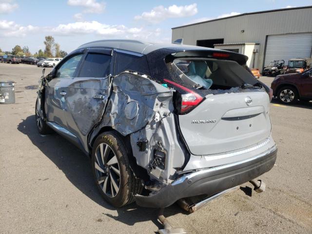 Photo 3 from auction – 2022 NISSAN MURANO SL with VIN 5N1AZ2CS6NC114069