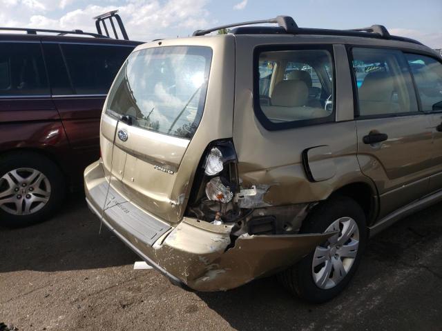 Photo 9 from auction – 2008 SUBARU FORESTER 2 with VIN JF1SG63688H709902