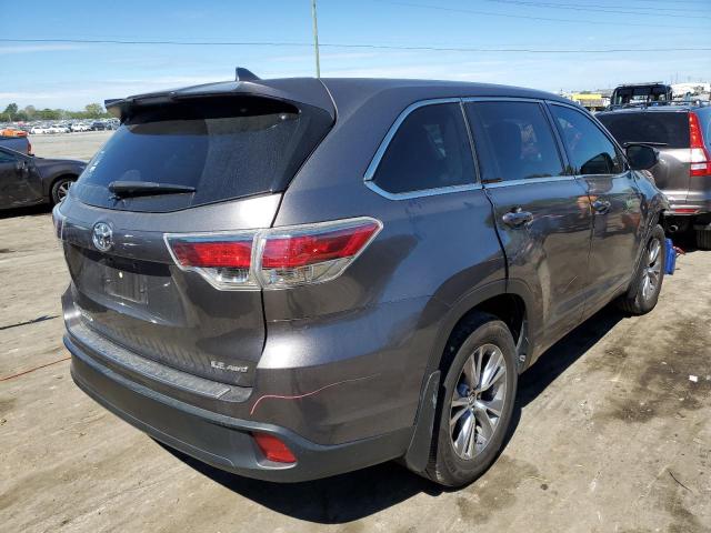Photo 4 from auction – 2016 TOYOTA HIGHLANDER with VIN 5TDBKRFH7GS304244
