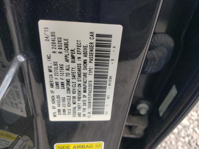 Photo 10 from auction – 2015 ACURA TLX TECH with VIN 19UUB1F57FA020979