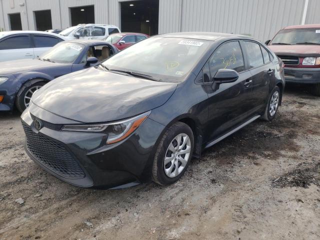Photo 2 from auction – 2021 TOYOTA COROLLA LE with VIN JTDEPMAE2MJ182545