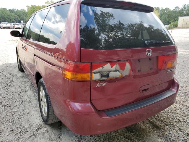 Photo 9 from auction – 2002 HONDA ODYSSEY EX with VIN 5FNRL18692B029630