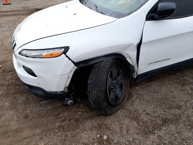 Photo 9 from auction – 2016 JEEP CHEROKEE S with VIN 1C4PJMAB0GW117247