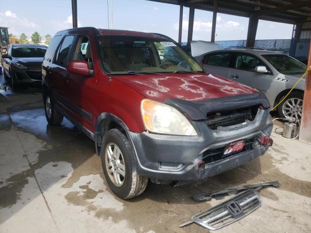 HONDA CR-V EX 2002 with VIN JHLRD788X2C069099 - Photo from auction