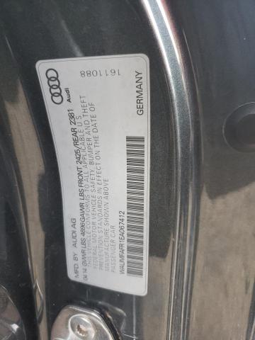 Photo 10 from auction – 2014 AUDI A5 PREMIUM with VIN WAUMFAFR1EA067412
