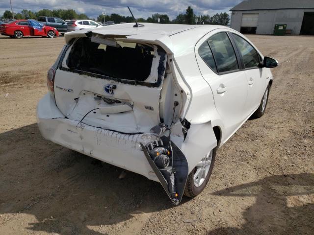 Photo 4 from auction – 2014 TOYOTA PRIUS C with VIN JTDKDTB35E1558188