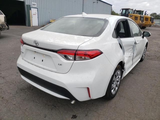 Photo 4 from auction – 2022 TOYOTA COROLLA LE with VIN JTDEPMAE9N3017713