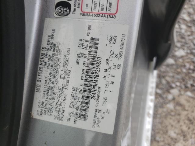 Photo 10 from auction – 2011 FORD FUSION SE with VIN 3FAHP0HA2BR259870
