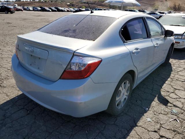 Photo 4 from auction – 2012 HONDA CIVIC HYBR with VIN JHMFB4F29CS004866