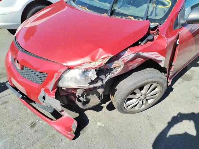 Photo 9 from auction – 2009 TOYOTA COROLLA BA with VIN 1NXBU40E59Z111791