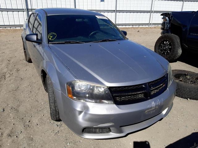 DODGE AVENGER SE 2013 with VIN 1C3CDZAG9DN748809 - Photo from auction