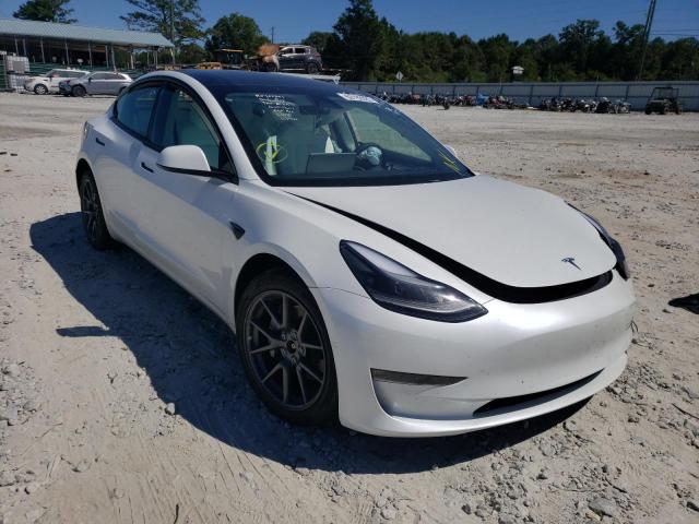 TESLA MODEL 3 2022 with VIN 5YJ3E1EB1NF270801 - Photo from auction