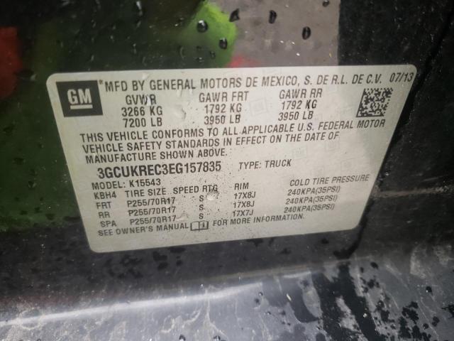 Photo 10 from auction – 2014 CHEVROLET SILVERADO with VIN 3GCUKREC3EG157835