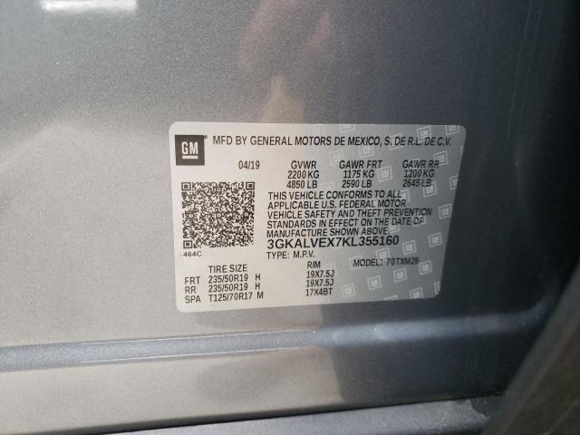 Photo 10 from auction – 2019 GMC TERRAIN SL with VIN 3GKALVEX7KL355160