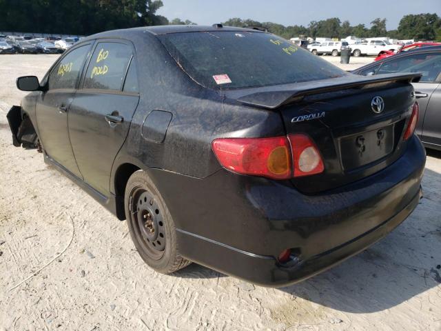 Photo 3 from auction – 2009 TOYOTA COROLLA BA with VIN 1NXBU40E29Z025578