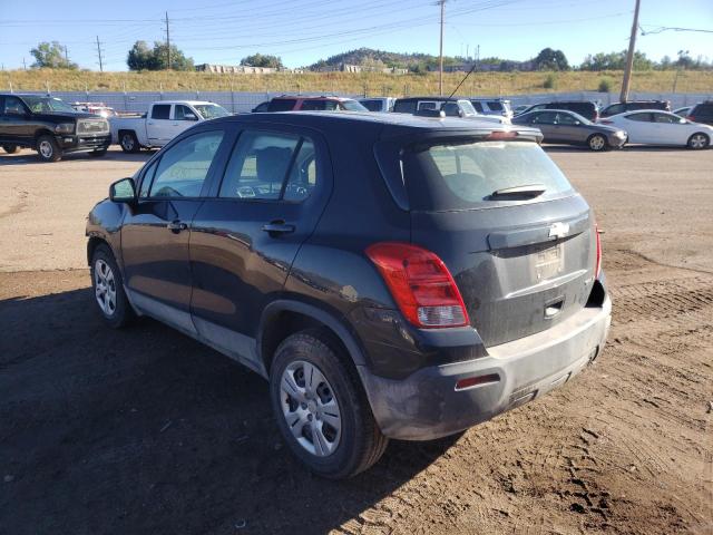 Photo 3 from auction – 2016 CHEVROLET TRAX LS with VIN KL7CJKSB1GB640508