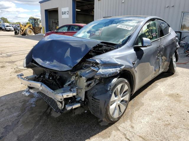 Photo 2 from auction – 2021 TESLA MODEL Y with VIN 5YJYGDEE9MF117092