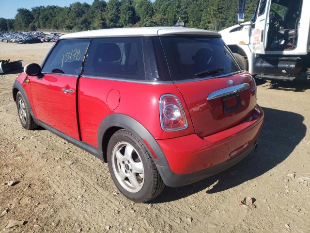 Photo 3 from auction – 2011 MINI COOPER with VIN WMWSU3C50BT183274