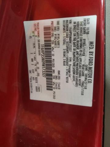 Photo 10 from auction – 2009 FORD FOCUS SE with VIN 1FAHP35N09W173327