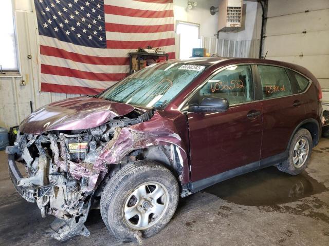 Photo 2 from auction – 2012 HONDA CR-V LX with VIN 5J6RM4H37CL056290