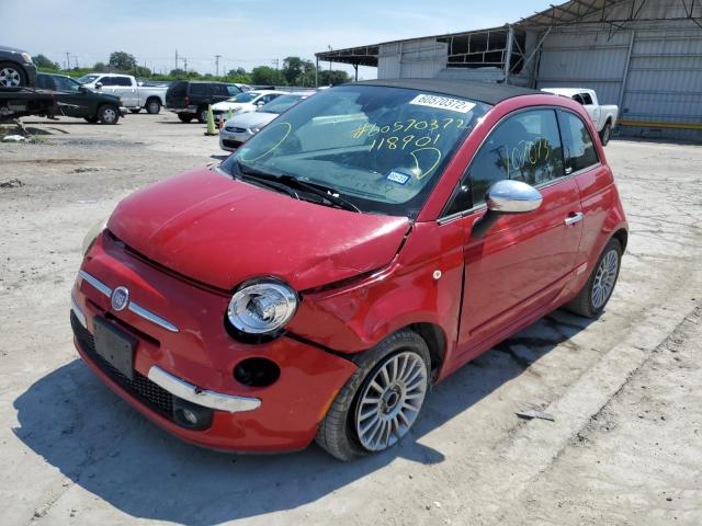 Photo 2 from auction – 2012 FIAT 500 LOUNGE with VIN 3C3CFFERXCT118901