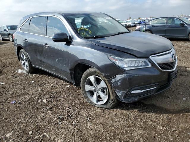 ACURA MDX 2014 with VIN 5FRYD4H21EB029423 - Photo from auction