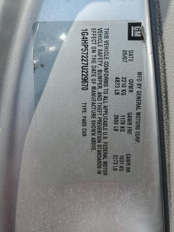 Photo 10 from auction – 2007 BUICK LUCERNE CX with VIN 1G4HP57227U229670