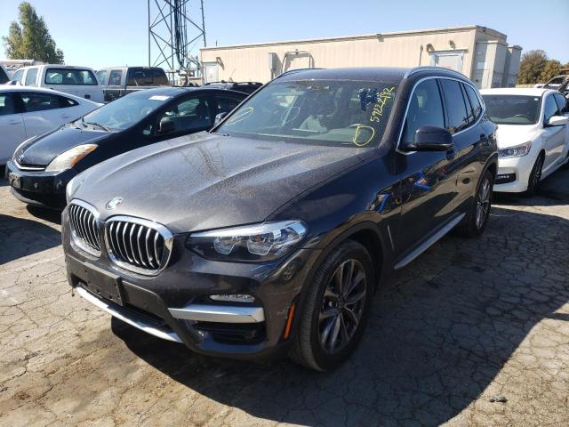 Photo 2 from auction – 2019 BMW X3 XDRIVE3 with VIN 5UXTR9C56KLE20430