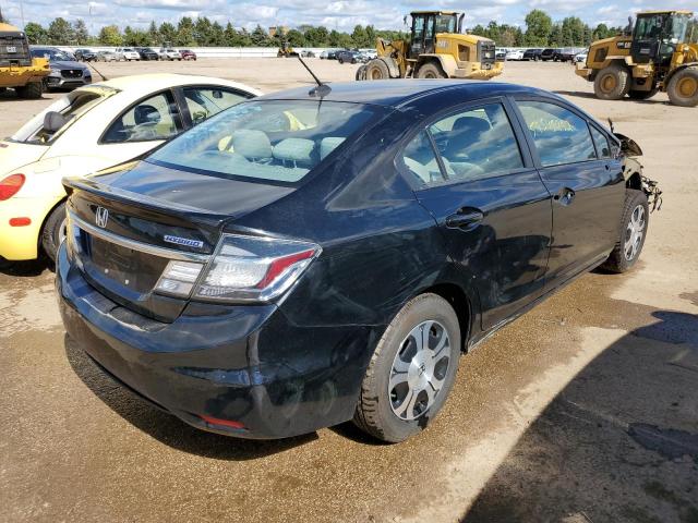 Photo 4 from auction – 2013 HONDA CIVIC HYBR with VIN 19XFB4F27DE001082