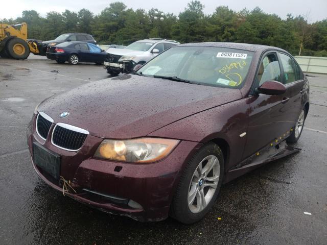 Photo 2 from auction – 2008 BMW 328 XI with VIN WBAVC93568K036992