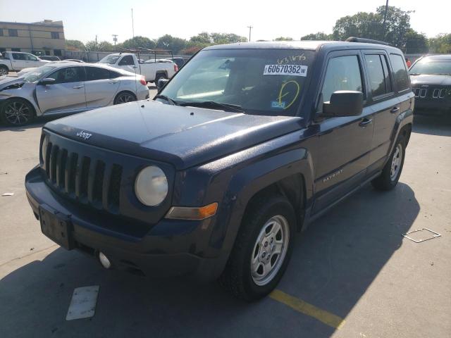 Photo 2 from auction – 2012 JEEP PATRIOT SP with VIN 1C4NJPBAXCD631675