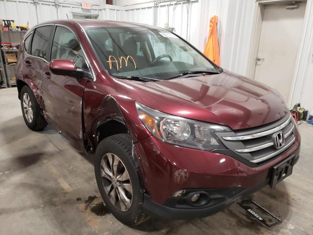 HONDA CR-V EX 2012 with VIN 5J6RM4H56CL060493 - Photo from auction