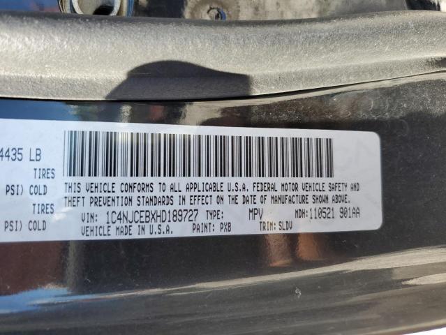 Photo 10 from auction – 2017 JEEP COMPASS LA with VIN 1C4NJCEBXHD189727