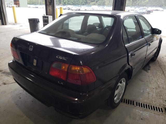 Photo 4 from auction – 2000 HONDA CIVIC LX with VIN 1HGEJ6676YL034272