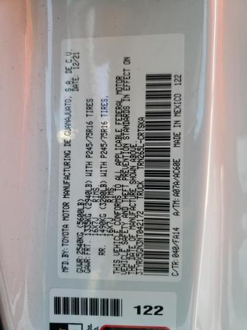 Photo 10 from auction – 2022 TOYOTA TACOMA ACC with VIN 3TYRX5GN3NT042172