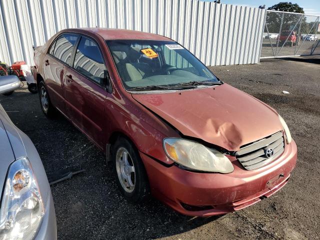 TOYOTA COROLLA CE 2003 with VIN JTDBR32E332007686 - Photo from auction