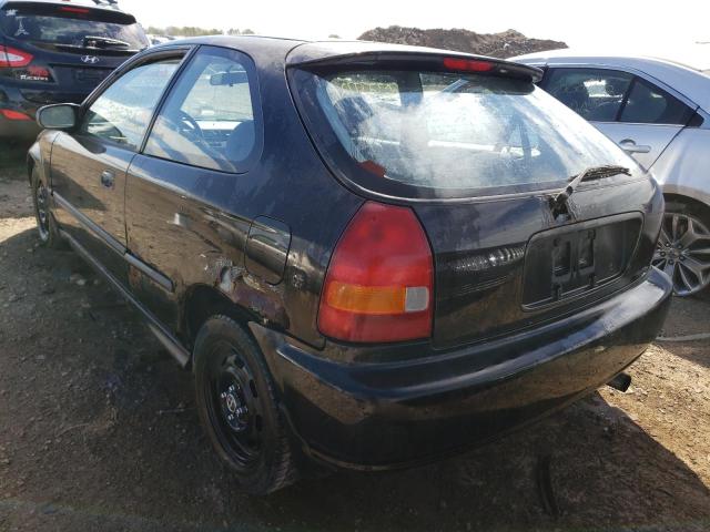 Photo 3 from auction – 1997 HONDA CIVIC DX with VIN 2HGEJ6349VH123725