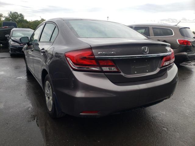 Photo 3 from auction – 2015 HONDA CIVIC LX with VIN 19XFB2F54FE700641