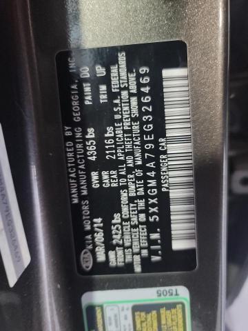 Photo 10 from auction – 2014 KIA OPTIMA LX with VIN 5XXGM4A79EG326469