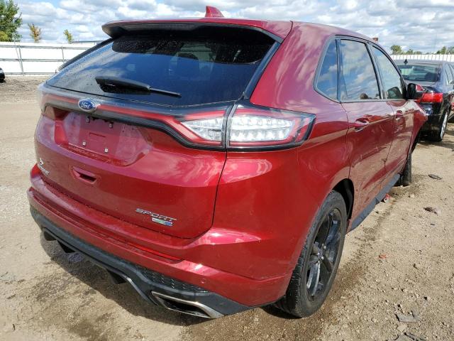 Photo 4 from auction – 2017 FORD EDGE SPORT with VIN 2FMPK4AP5HBC14760