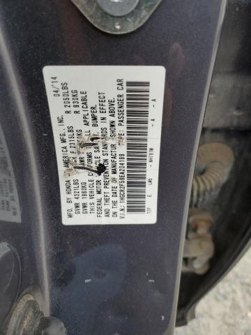 Photo 10 from auction – 2014 HONDA ACCORD SPO with VIN 1HGCR2F59EA204199