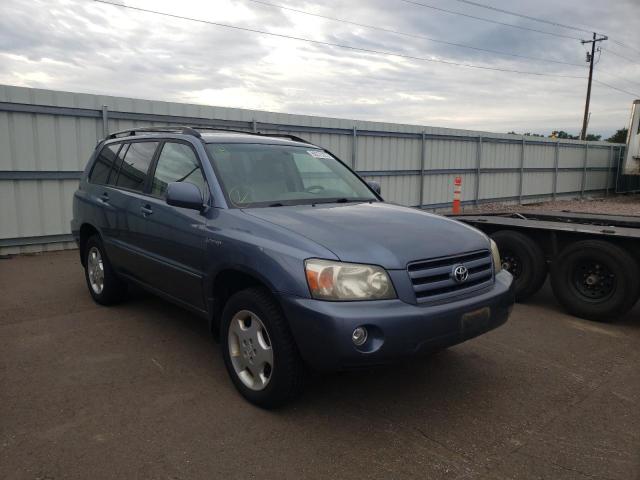 TOYOTA HIGHLANDER 2006 with VIN JTEEP21A560147990 - Photo from auction