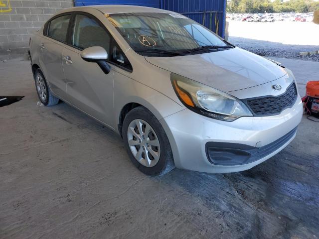 KIA RIO LX 2013 with VIN KNADM4A36D6254592 - Photo from auction